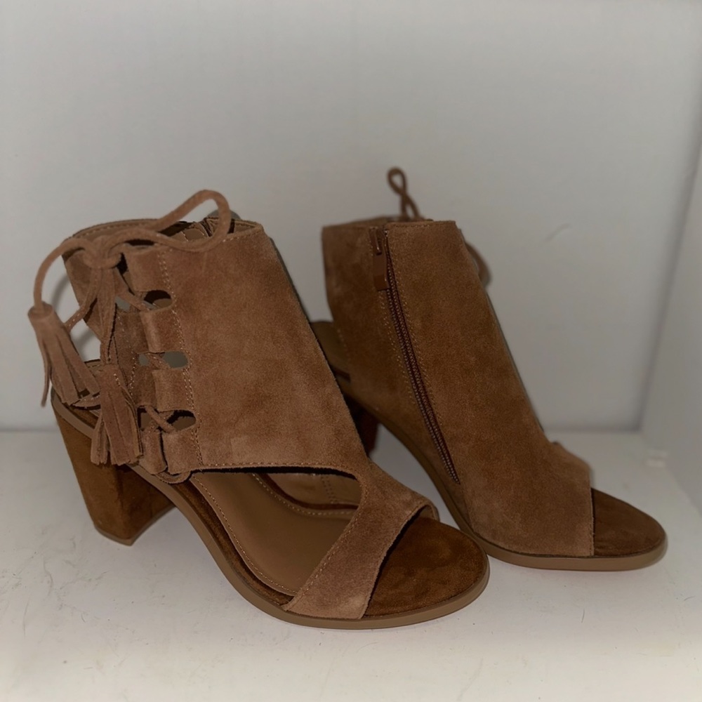 Very Volatile Fast Lane Tie Up Bootie